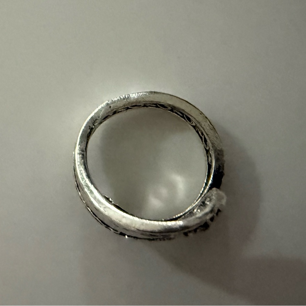 Silver spoon ring - Picture 3 of 3